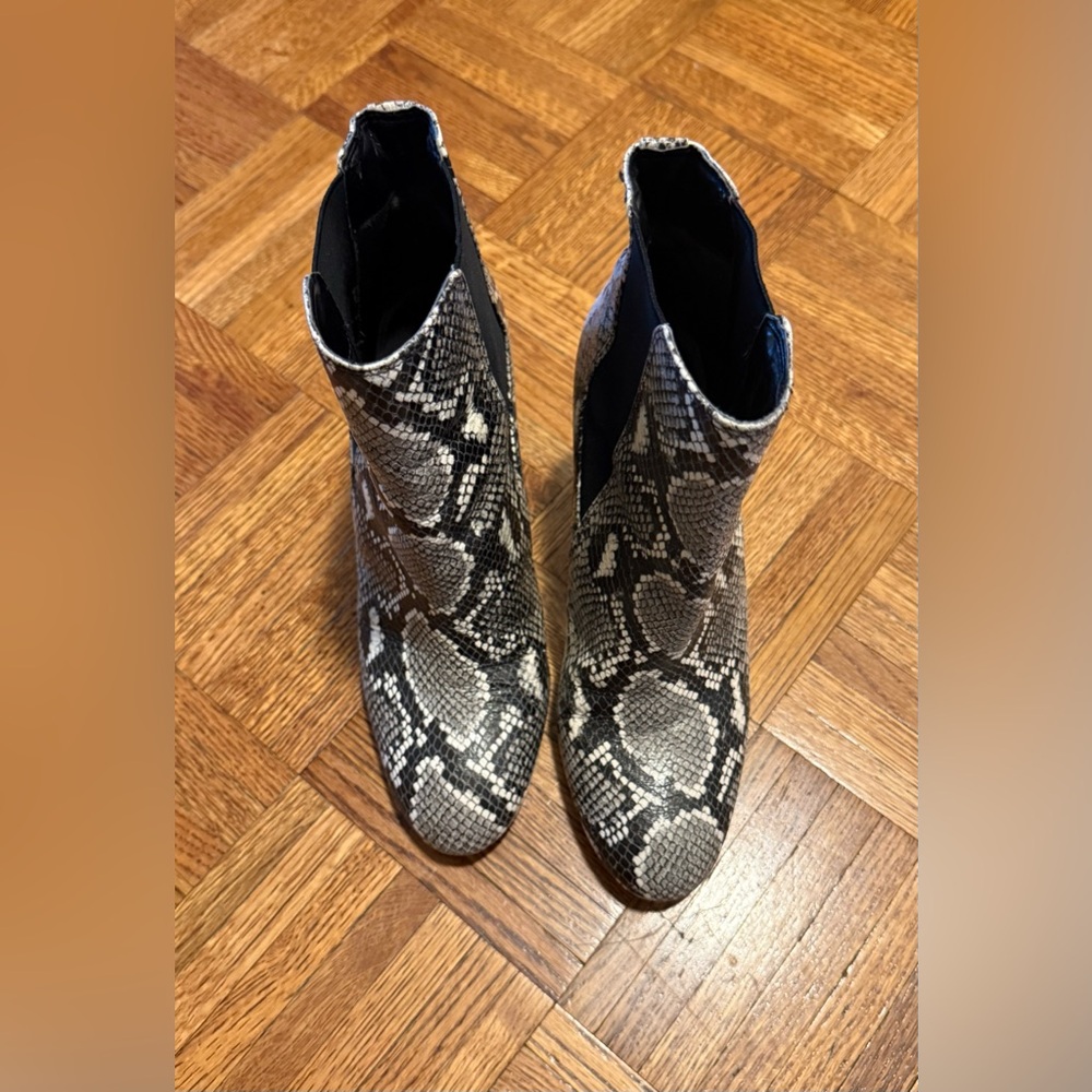 Sam Edelman Raelle Snakeskin Booties - Picture 5 of 5